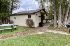 Cabin 1 front porch