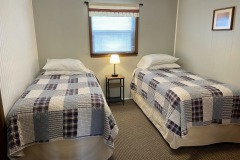 Cabin 1 two twin bedroom