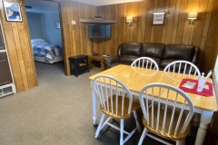 Cabin 1 dining/living