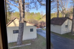 Cabin 10 upper window view 2