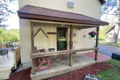 Cabin 10 porch & entry