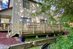 Cabin 11 deck back view