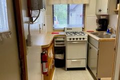 Cabin 11 kitchen