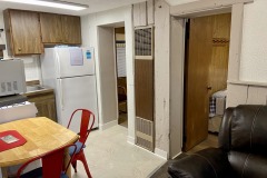 Cabin 6 view to bedrooms