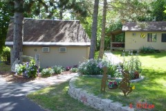 Cabin 6 walkway area