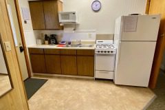Cabin 7 kitchen
