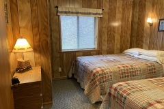 Cabin 8 bedroom