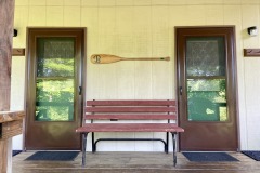 Cabin 8 & 7 front doors