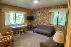 Cabin 8 living and dining